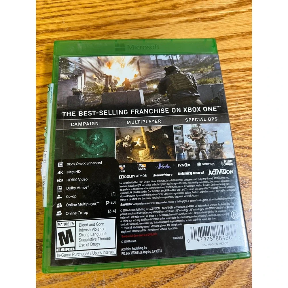 Activision call duty